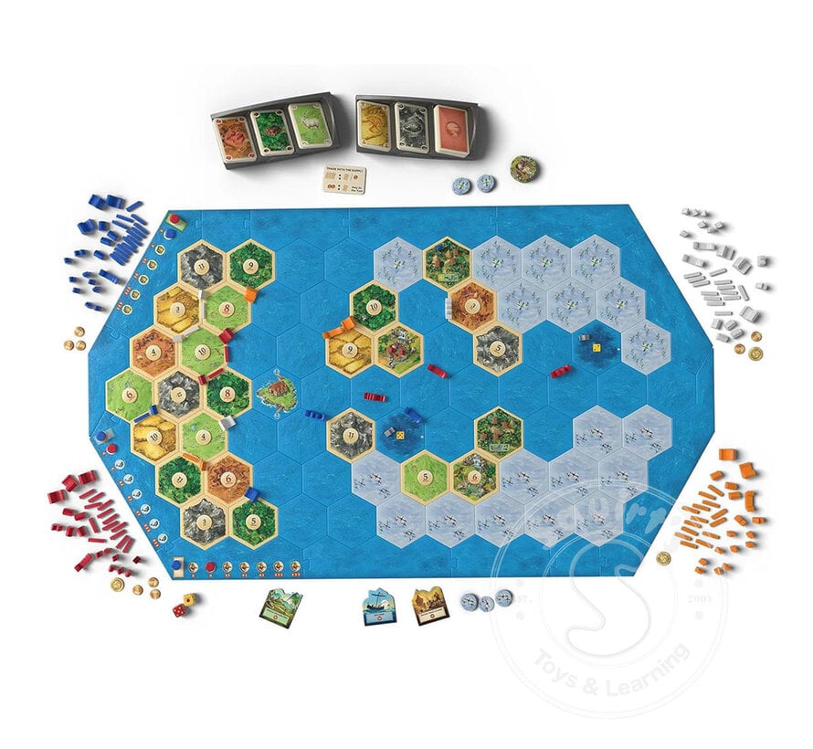 Catan Expansion Explorers & Pirates - 6th Edition