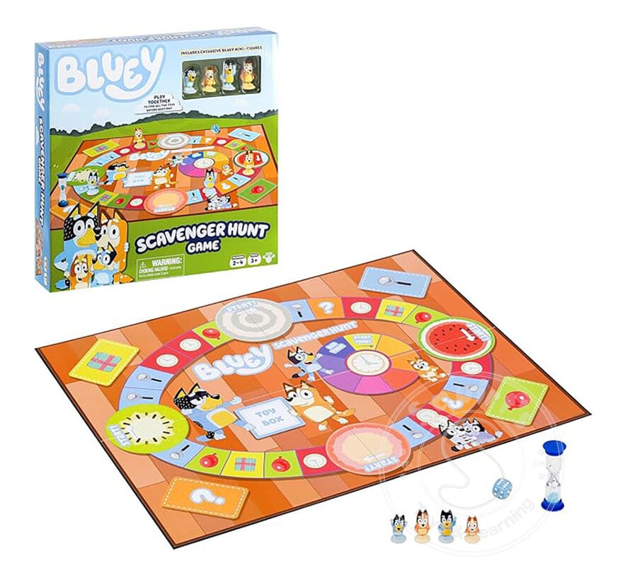 Bluey: Scavenger Hunt Game