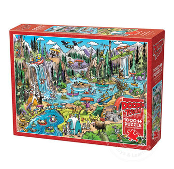 Cobble Hill Puzzles Cobble Hill Doodletown Portage Pandemonium Puzzle 1000pcs