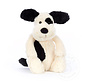 Jellycat Bashful Black & Cream Puppy, Medium