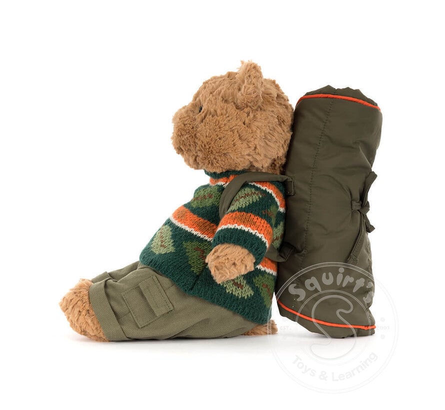 Jellycat Bartholomew Bear Hiking Outfit