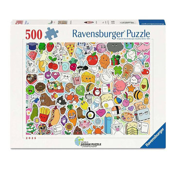 Ravensburger Ravensburger Cute Kamaii Chaos Puzzle 500pcs