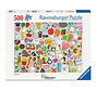 Ravensburger Cute Kamaii Chaos Puzzle 500pcs