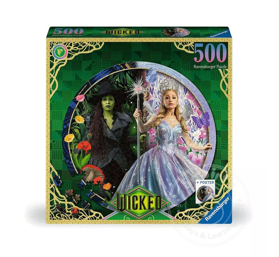 Ravensburger Wicked Act 2 Round Puzzle 500pcs