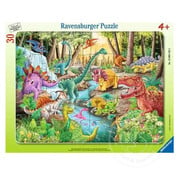 Ravensburger Ravensburger Dinosaur Roar Tray Puzzle 30pcs