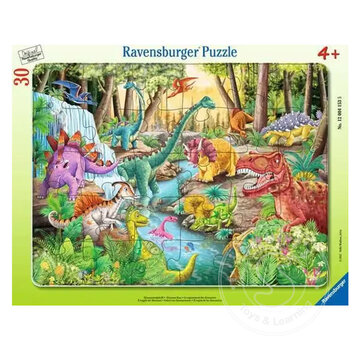 Ravensburger Ravensburger Dinosaur Roar Tray Puzzle 30pcs