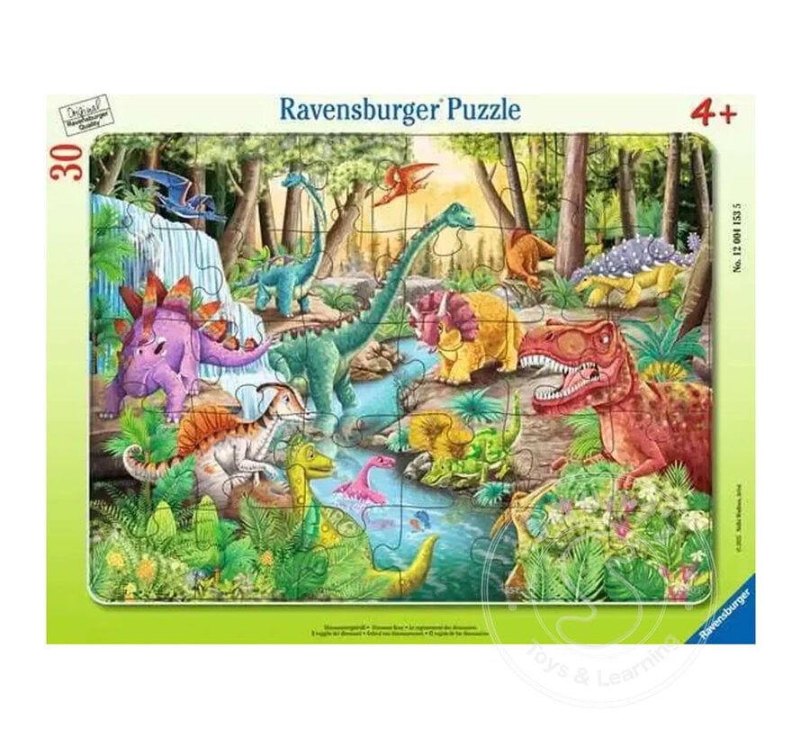 Ravensburger Dinosaur Roar Tray Puzzle 30pcs