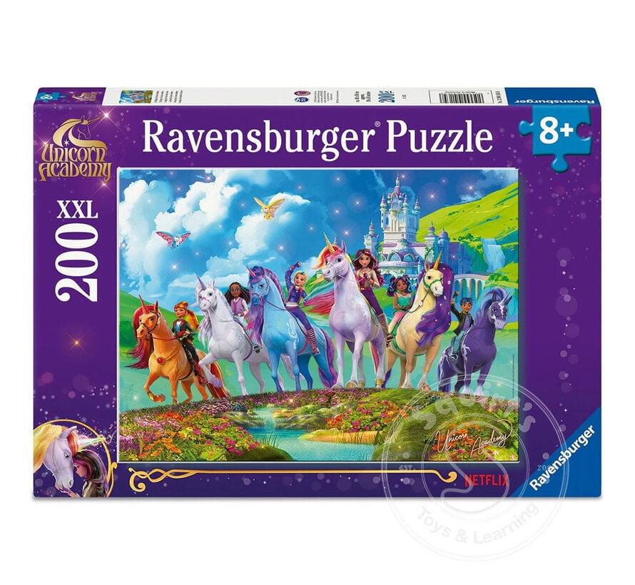 Ravensburger Unicorn Academy Puzzle 200pcs XXL