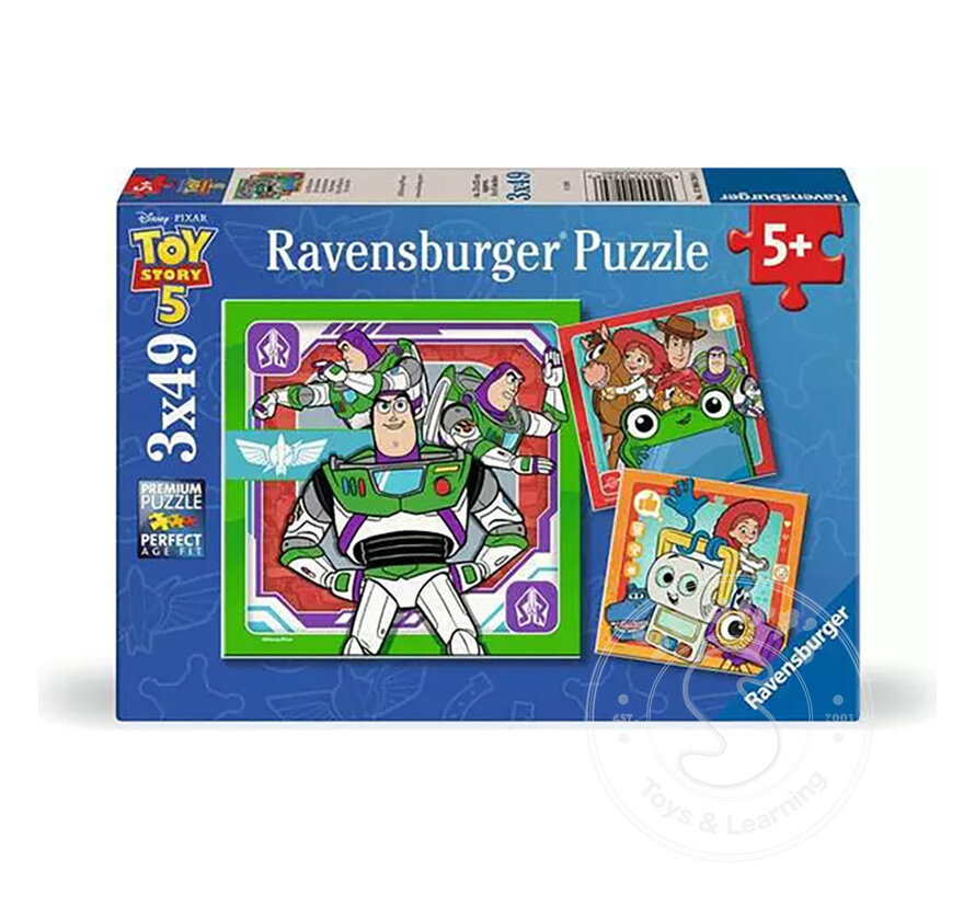 Ravensburger Disney Pixar Toy Story 5 Puzzle 3 x 49pcs