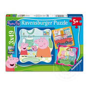 Ravensburger Ravensburger Peppa Pig Puzzle 3 x 49pcs