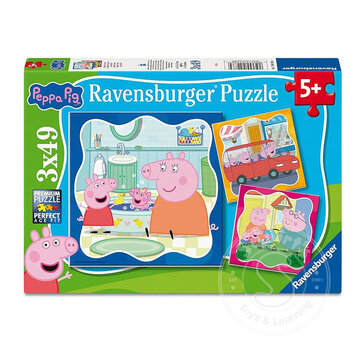 Ravensburger Ravensburger Peppa Pig Puzzle 3 x 49pcs