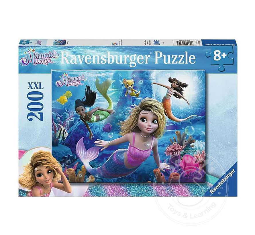 Ravensburger Mermaid Magic Puzzle 200pcs XXL
