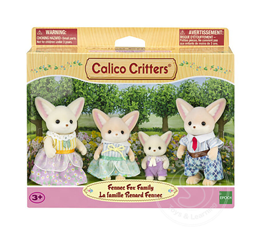 Calico Critters Fennec Fox Family