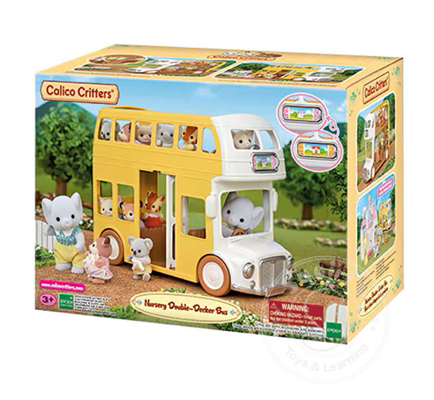 Calico Critters Nursery Double Decker Bus