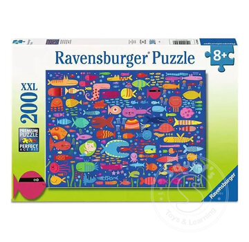 Ravensburger Ravensburger Funny Fish Friends Puzzle 200pcs XXL