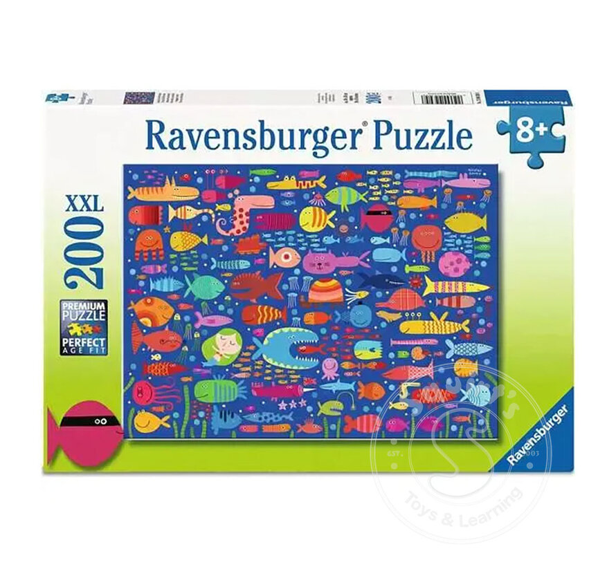 Ravensburger Funny Fish Friends Puzzle 200pcs XXL