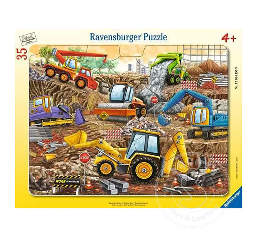 Ravensburger Working Hard Tray Puzzle 35pcs