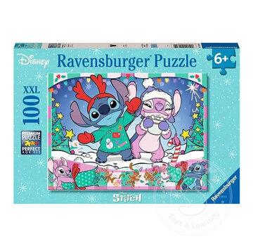 Ravensburger Ravensburger Disney Stitch Christmas Puzzle 100pcs XXL
