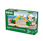 FINAL SALE Brio Magnetic Action Crossing (Damaged Box Only)
