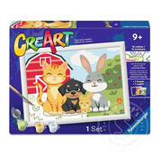 Ravensburger CreArt Paint by Numbers -  Animal Parade