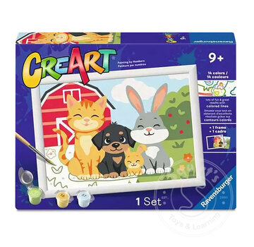 Ravensburger CreArt Paint by Numbers -  Animal Parade