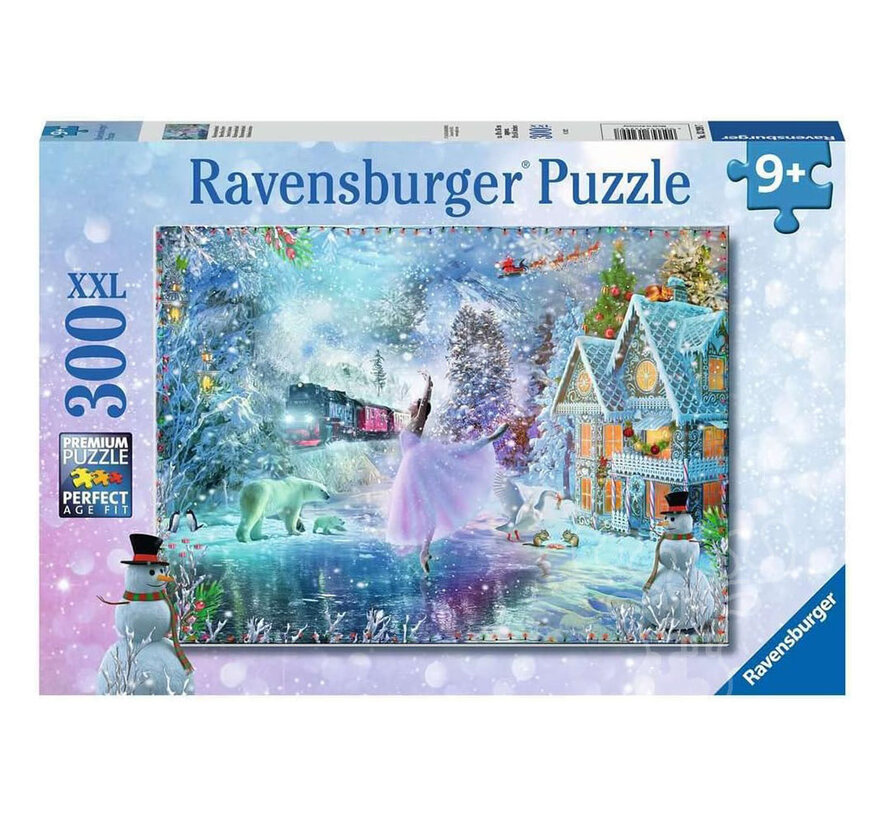 FINAL SALE Ravensburger Winter Wonderland Puzzle 300pcs XXL (Damaged Box Only)
