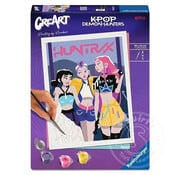 Ravensburger CreArt Paint by Numbers -  KPop Demon Hunters (HUNTR/X )