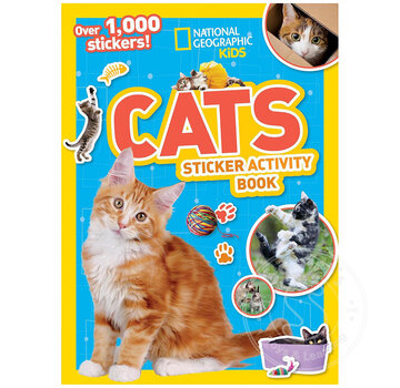 National Geographic National Geographic Kids Cats Sticker Activity Book