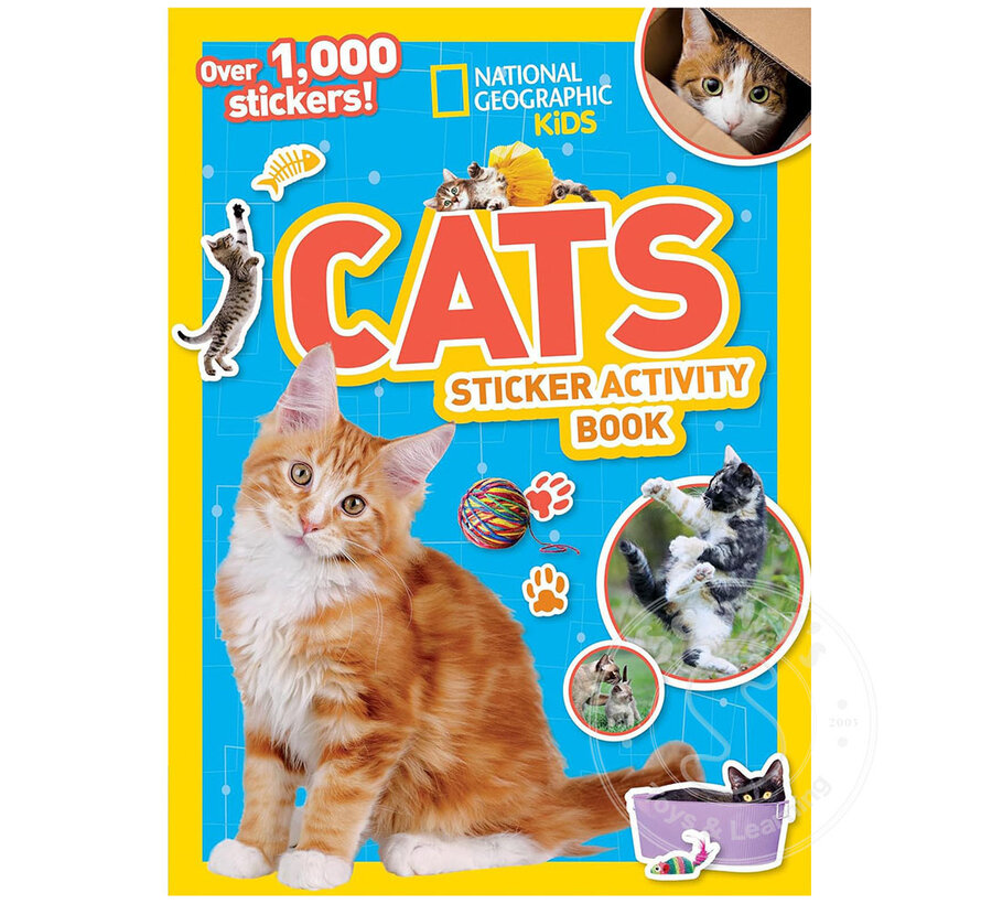 National Geographic Kids Cats Sticker Activity Book