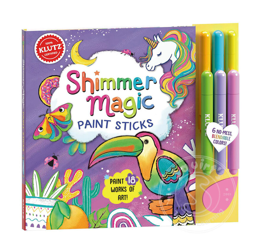 Klutz Shimmer Magic Paint Stick Studio