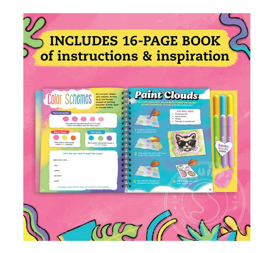 Klutz Shimmer Magic Paint Stick Studio