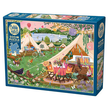 Cobble Hill Puzzles Cobble Hill Glamping Puzzle 500pcs