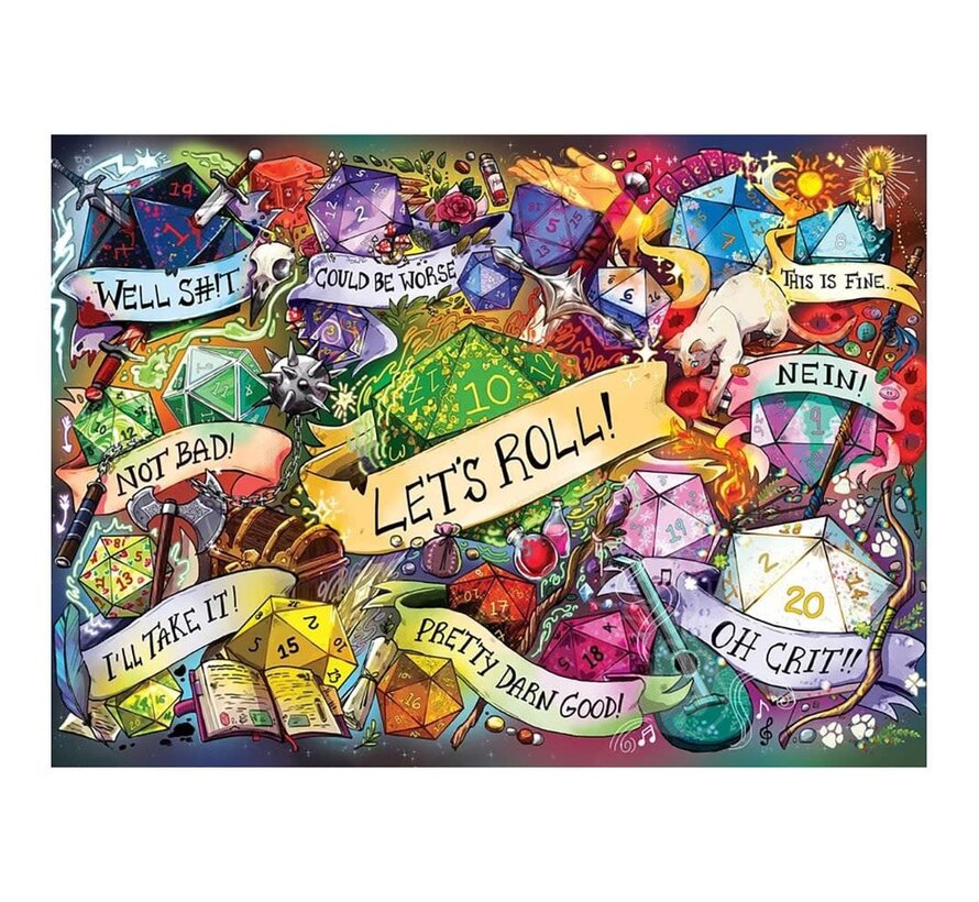 Cobble Hill Let's Roll! Puzzle 500pcs