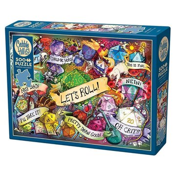 Cobble Hill Puzzles Cobble Hill Let's Roll! Puzzle 500pcs