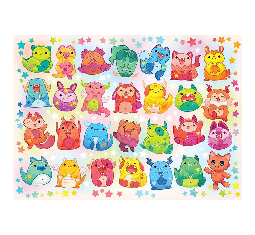 Cobble Hill Little Monsters Family Puzzle 350pcs
