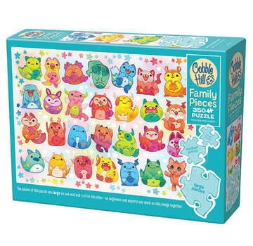Cobble Hill Puzzles Cobble Hill Little Monsters Family Puzzle 350pcs