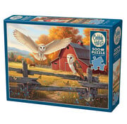 Cobble Hill Puzzles Cobble Hill Barn and Owls Puzzle 500pcs