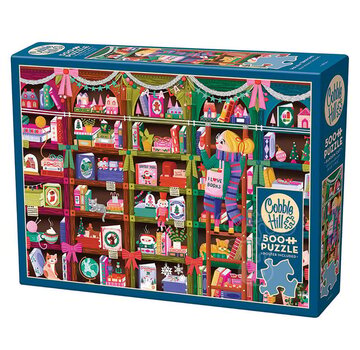 Cobble Hill Puzzles Cobble Hill Holiday Browsing Puzzle 500pcs