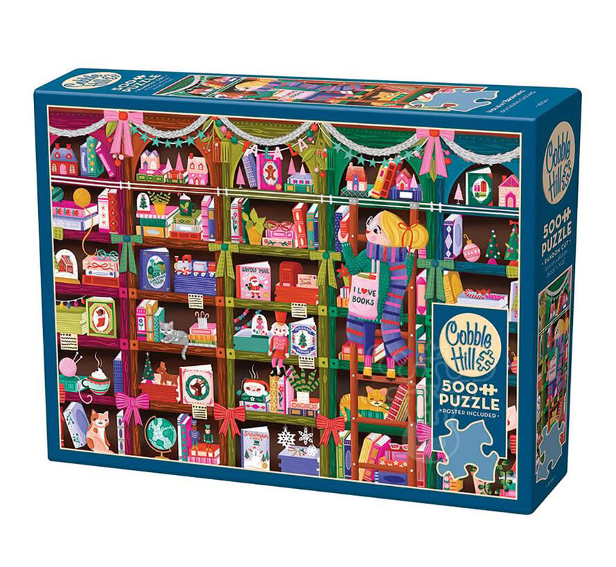 Cobble Hill Holiday Browsing Puzzle 500pcs