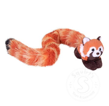 FINAL SALE Wild Republic Tailkins Red Panda 40” (Damaged velcro)