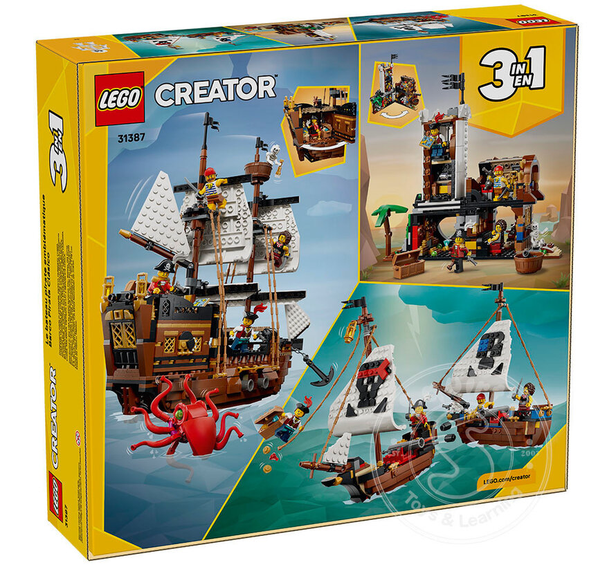 LEGO® Creator 3-in-1 Iconic Pirate Ship