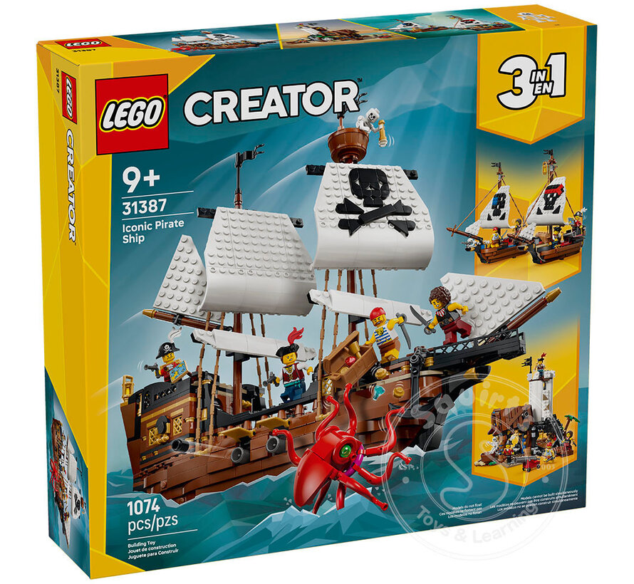 LEGO® Creator 3-in-1 Iconic Pirate Ship