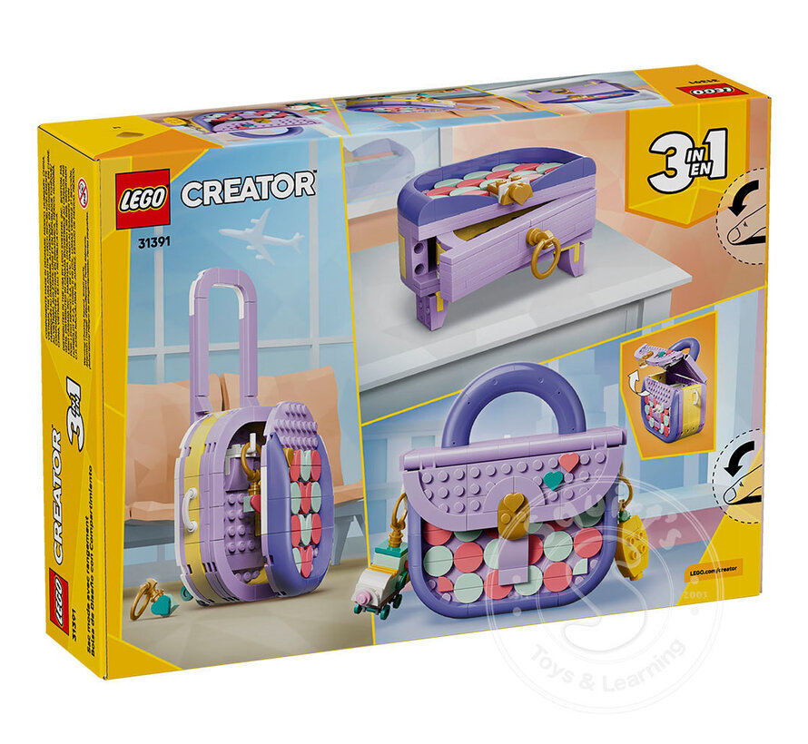 LEGO® Creator 3-in-1 Art Fashion Bag with Storage