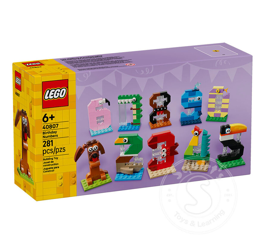 LEGO® Birthday Numbers