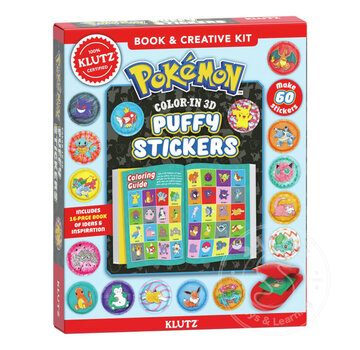 Klutz Klutz Pokemon Color-In 3D Stickers