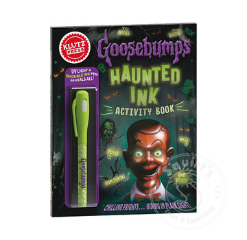 Klutz Klutz Goosebumps Haunted Ink Activity Book