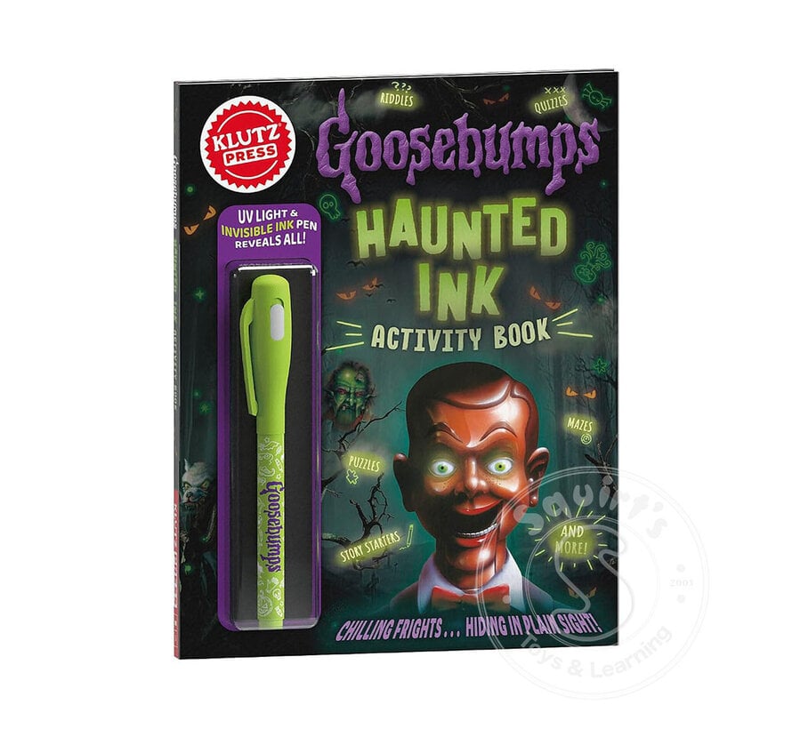 Klutz Goosebumps Haunted Ink Activity Book