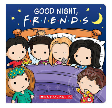 Scholastic Good Night, Friends (Friends Board Book)