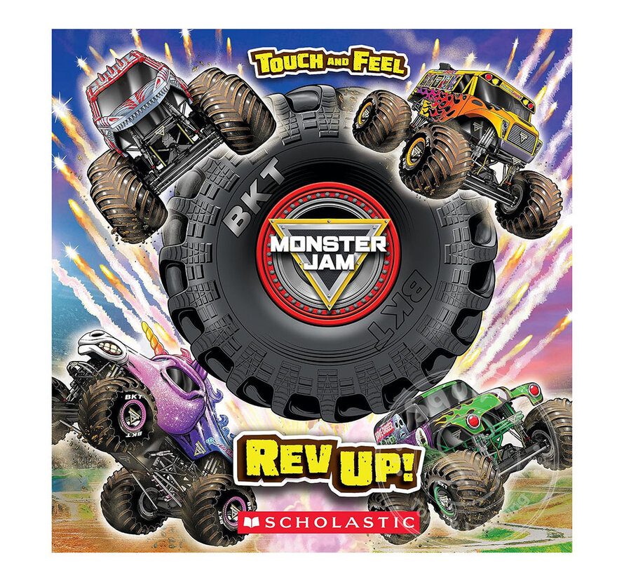 Monster Jam: Rev Up! A Touch-and-Feel Book