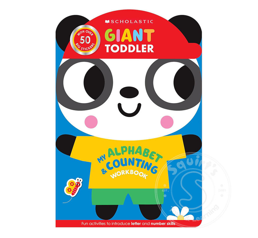 Giant Toddler: My Alphabet & Counting Activity Workbook